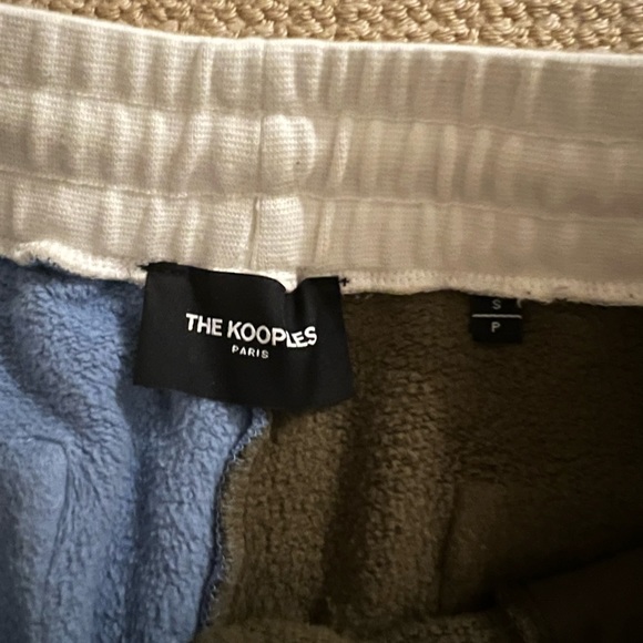 The Kooples Sport Blue and Green Shorts - Picture 3 of 3